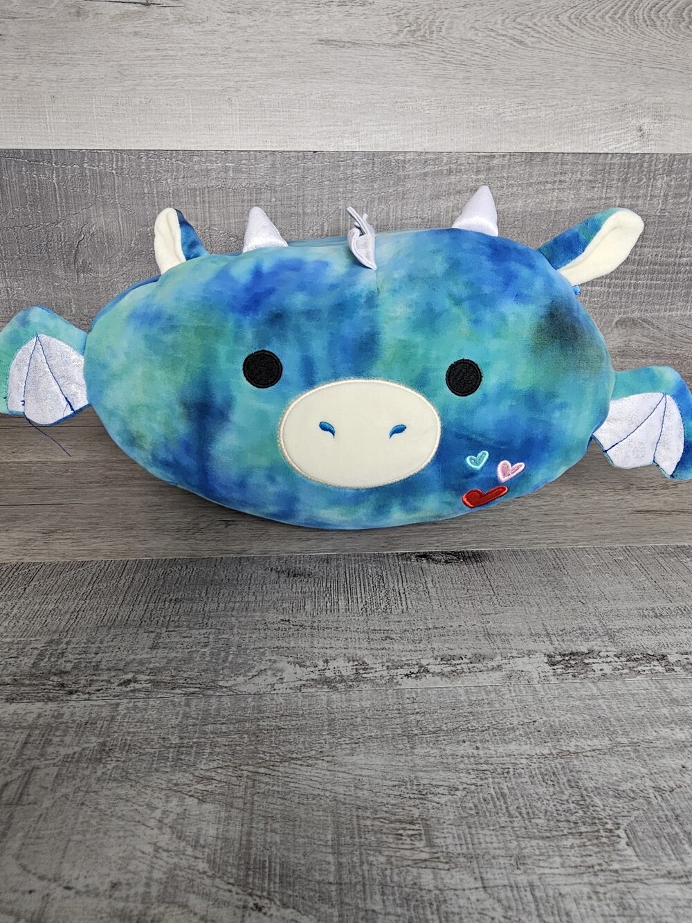 Stackable Squishmallow Kellytoy Dominic Dragon Large Pillow Magic Fantasy Castle